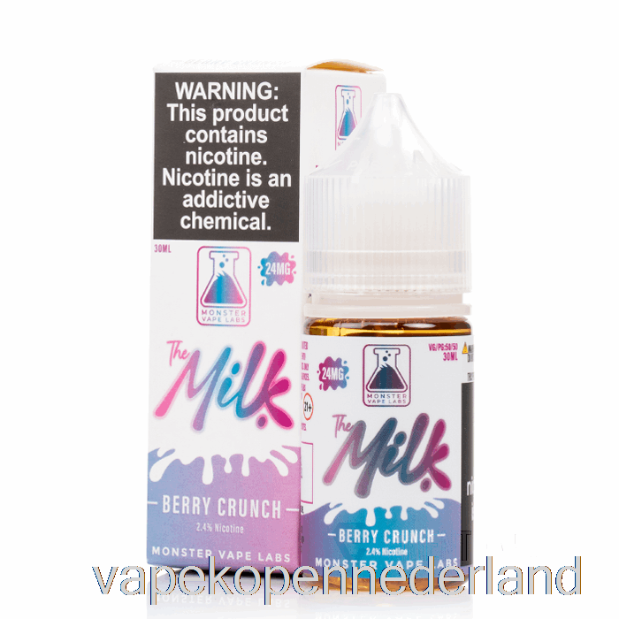 Vape Nederland Bessencrunch - De Melkzouten - 30ml 48mg